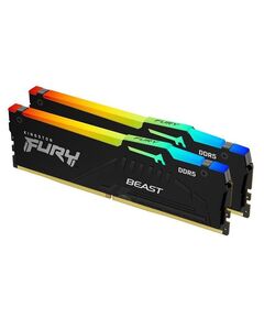 KINGSTON MEMORY KF568C34BBEAK2-32 FURY BEAST DDR5, 6800MT/S, BLACK RGB, 32GB, KIT