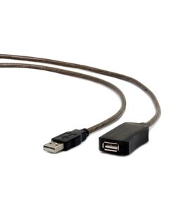GEMBIRD UAE-01-5M CABLE ( USB 2.0 M - USB 2.0 F; 5M; BLACK) (UAE-01-5M) (GEMUAE-01-5M)