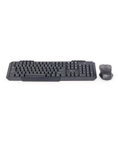 GEMBIRD KEYBOARD + MEMBRANE MOUSE SET KBS-WM-02 ( USB 2.0; (US); BLACK; OPTICAL) (KBS-WM-02) (GEMKBS-WM-02)
