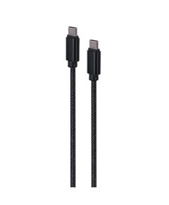 GEMBIRD CABLE USB TYPE-C -> USB TYPE-C 1.8M CHARGING/DATA TRANSMISSION BLACK (CCDB-MUSB2B-CMCM-6) (GEMCCDB-MUSB2B-CMCM-6)