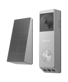 EZVIZ BATTERY VIDEO DOORBELL EZVIZ EP3X PRO DUAL-LENS 2K/FHD WITH SOLAR PANEL (CS-EP3X PRO)