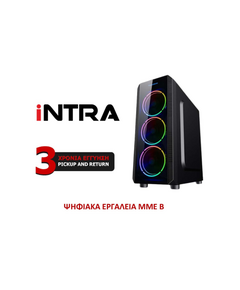INTRA PC SME R5_4, AMD RYZEN 5 5500, 16GB DDR4 3200MHZ, NVIDIA VGA RTX 3050 6GB, 512GB SSD NVME, LAN GB, MIDI TOWER, 600W PSU, WIN11HOME, 3YW.