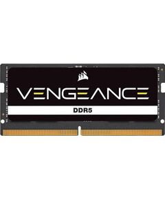 CORSAIR RAM SODIMM XMS5 16GB CMSX16GX5M1A5200C44, DDR5, 5200MHZ, LATENCY 44-44-44-84, 1.1V, VENGEANCE, BLACK, LTW.