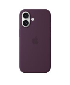 IPHONE 16 SILICONE CASE MAGSAFE - PLUM