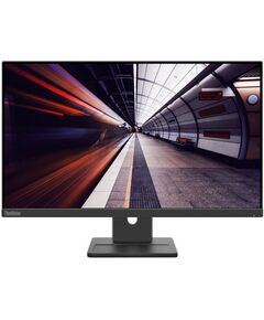 MONITOR LENOVO THINKVISION E24-30 23.8'' IPS FHD 100HZ 6MS,  HDMΙ, DISPLAY PORT, VGA, HEIGHT ADJUSTABLE, SPEAKERS, 3 YEARS WARRANTY 63EDMAT2EU