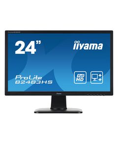 IIYAMA USED ΟΘΌΝΗ B2483HS LED, 24" 1920X1080, VGA/HDMI/DISPLAYPORT, GRADE B