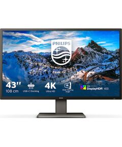 LED PHILIPS 439P1 4MS VA 4K USB-C 43"