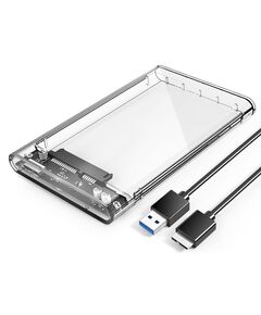 ORICO ΘΉΚΗ ΓΙΑ 2.5" SATA HDD/SSD 2139U3, 5GBPS, ΔΙΆΦΑΝΗ