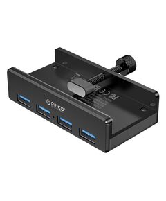 ORICO USB HUB MH4PU-P ΜΕ ΣΦΙΓΚΤΉΡΑ, 4X ΘΥΡΏΝ, 5GBPS, USB ΣΎΝΔΕΣΗ, ΜΑΎΡΟ