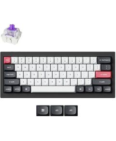 KEYCHRON Q4 HE (Q4H-C1) QMK WIRELESS CUSTOM HALL EFFECT KEYBOARD PURPLE SWITCH 60% US LAYOUT