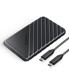 ORICO ΘΉΚΗ ΓΙΑ 2.5" SATA HDD/SSD 25PW1C-C3, 5GBPS, ΜΑΎΡΗ