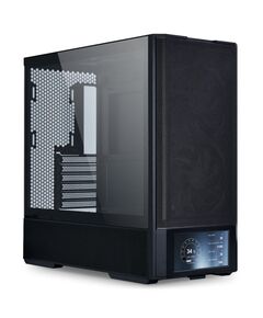 LIAN LI LANCOOL 207 DIGITAL BLACK - 6" LCD SCREEN - ATX PC CASE (4 FANS) 2 X 140MM & 2 X 120MM PWM