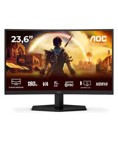 AOC C24G42E CURVED FHD GAMING MONITOR 24'' WITH SPEAKERS (C24G42E) (AOCC24G42E)