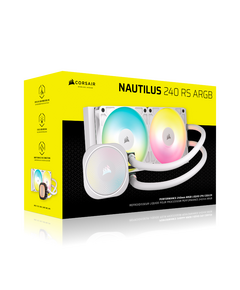 CORSAIR AIO COOLER NAUTILUS 240 ARGB WH