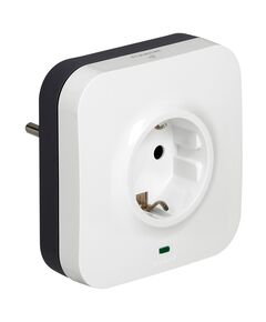 LEGRAND SURGEARREST 1 OUTLET WHITE, 2 X RJ45