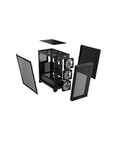 CORSAIR MID TOWER ATX CASE 3000D RGB AIRFLOW WINDOWED TEMPERED GLASS - BLACK - CC-9011255-WW