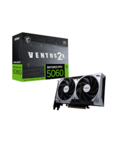 MSI VGA PCI-E NVIDIA GF RTX 5060 8G VENTUS 2X OC, 8GB/128BIT, GDDR7, HDMI/ 3XDP, 2 SLOT FANSINK, DUAL FAN, 3YW.
