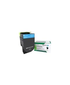 TONER LEXMARK H YIELD CYAN CARTRIDGE 3.5