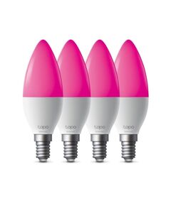 TP-LINK SMART WI-FI CANDLE LIGHT BULB, MULTICOLOR TAPO L430C(4-PACK) (TPTAPOL430C(4-PACK)