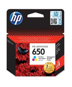 HP 650 INK CARTRIDGE 1 PC(S) ORIGINAL CYAN, MAGENTA, YELLOW