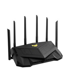 ASUS TUF GAMING AX6000 (TUF-AX6000) WIRELESS ROUTER GIGABIT ETHERNET DUAL-BAND (2.4 GHZ / 5 GHZ) BLACK (90IG07X0-MO3C00) (ASU90IG07X0-MO3C00)