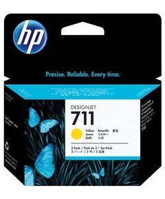 HP 711 ORIGINAL YELLOW MULTIPACK 3 PC(S)