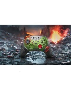 MICROSOFT XBOX WIRELESS CONTROLLER - DOOM: THE DARK AGES LIMITED EDITION MULTICOLOUR BLUETOOTH GAMEPAD ANALOGUE / DIGITAL XBOX SERIES S, ANDROID, XBOX SERIES X, IOS, PC