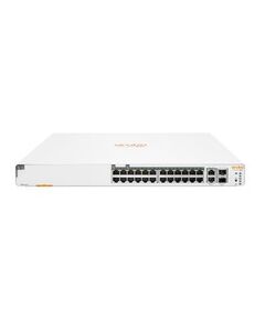 HEWLETT PACKARD ENTERPRISE ARUBA INSTANT ON 1960 24G 20P CLASS4 4P CLASS6 POE 2XGT 2SFP+ 370W MANAGED L2+ GIGABIT ETHERNET (10/100/1000) POWER OVER ETHERNET (POE) 1U WHITE