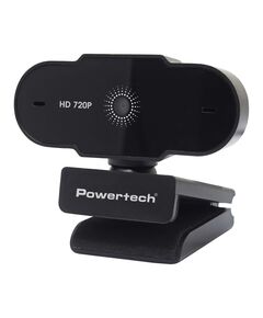 POWERTECH WEB CAMERA PT-1426, 0.9MP, 720P HD, FIXED ΕΣΤΊΑΣΗ, 1.5M, ΜΑΎΡΗ