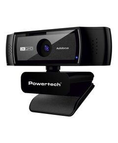 POWERTECH WEB CAMERA PT-1428, 5MP, 2K QHD, ΑΥΤΌΜΑΤΗ ΕΣΤΊΑΣΗ, 1.5M, ΜΑΎΡΗ