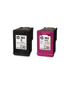 HP ΜΕΛΆΝΙ INKJET NO.302 BLACK & COLOUR 2-PACK (X4D37AE) (HPX4D37AE)