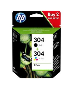 HP ΜΕΛΆΝΙ INKJET NO.304 2-PACK (3JB05AE) (HP3JB05AE)