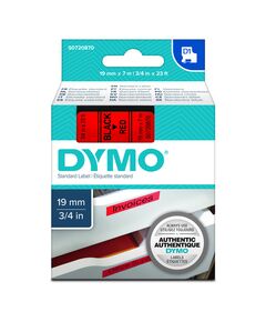 ΤΑΙΝΊΑ ΕΤΙΚΕΤΟΓΡΆΦΟΥ DYMO STANDARD 45811 19 MM X 7 M (ΛΕΥΚΆ ΓΡΆΜΜΑΤΑ ΣΕ ΜΑΎΡΟ ΦΌΝΤΟ) (S0720910) (DYMO45811)