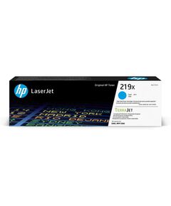HP 219X CYAN LASERJET TONER CARTRIDGE HIGH CAPACITY (W2191X) (HPW2191X)
