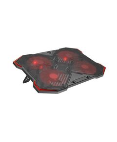 GENESIS GAMING LAPTOP COOLER PAD OXID 260 - 4 FANS, LED LIGHT, 2 USB (NHG-2075) (GNSNHG-2075)