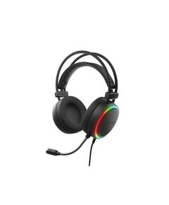 GENESIS GAMING HEADSET NEON 613 G2 WITH MICROPHONE RGB ILLUMINATION BLACK (NSG-2307) (GNSNSG-2307)