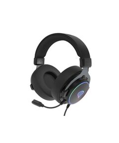 GENESIS GAMING HEADSET NEON 764 WITH MICROPHONE RGB ILLUMINATION BLACK, USB (NSG-2169) (GNSNSG-2169)