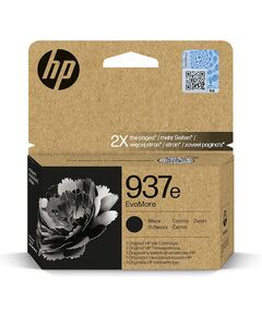 HP 937E EVOMORE BLACK ORIGINAL INK CARTRIDGE
