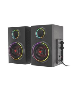 GENESIS GAMING SPEAKERS HELIUM 300BT 2.0 WOOD BLUETOOTH ARGB (NCS-1716) (GNSNCS-1716)
