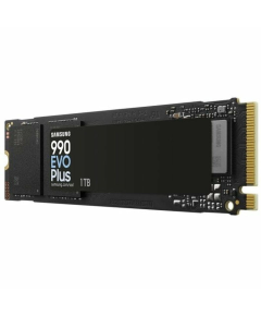 SAMSUNG SSD M.2 NVME PCI-E GEN4/5 1TB MZ-V9S1T0BW SERIES 990 EVO PLUS W/ HEATSINK, M.2 2280, NVME PCI-E GEN4X4/5X2, READ 7150MB/S, WRITE 6300MB/S, 5YW.