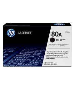 HP 80A LASERJET BLACK TONER (2.7K) (CF280A) (HPCF280A)