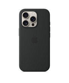 IPHONE 16 PRO SILICONE CASE MAGS-BLACK