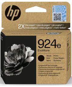 HP 924E EVOMORE BLACK ORIGINAL INK CARTRIDGE