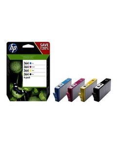 HP 364 ORIGINAL BLACK,CYAN,MAGENTA,YELLOW MULTIPACK