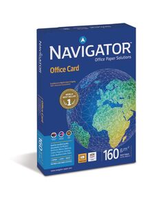 ΕΠΑΓΓΕΛΜΑΤΙΚΌ ΧΑΡΤΊ ΕΚΤΎΠΩΣΗΣ NAVIGATOR (OFFICE CARD) A4 160G/M² 250 ΦΎΛΛΑ (NVG330968)