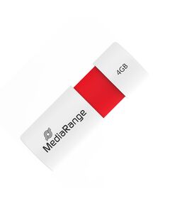 MEDIARANGE USB 2.0 FLASH DRIVE COLOR EDITION 4GB (RED) (MR970)