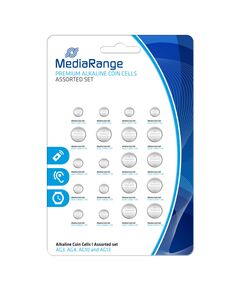 ΑΛΚΑΛΙΚΉ ΜΠΑΤΑΡΊΑ MEDIARANGE PREMIUM COIN CELLS ASSORTED SET (20 PACK) (MRBAT119)