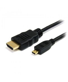 ΚΑΛΏΔΙΟ MEDIARANGE HDMI/MICRO HDMI VERSION 1.4 WITH ETHERNET  GOLD-PLATED 1.0M BLACK (MRCS146)