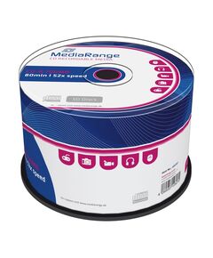 MEDIARANGE CD-R 80' 700MB 52X CAKE BOX X 50 (MR207)