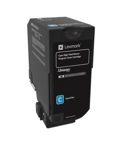 LEXMARK CS725 CYAN RET. P. TONER CRTR HC (74C2HC0) (LEX74C2HC0)